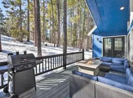 Mtn-View Cabin with Game Room and Deck in Flagstaff