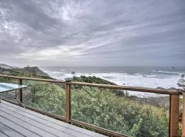 Serenity By The Sea - Chic Oceanfront Home with Deck