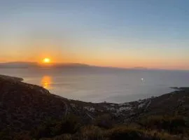 Villa Aurora with magnificent view of the Aegean sea