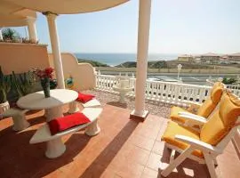 LAS DUNAS 9 by RENTMEDANO pretty beach front boutique villa with ocean view, pool and WiFi