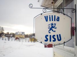 Villa Sisu，位于Överkalix的家庭/亲子酒店