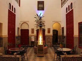 梅塔哈摩洛哥传统庭院住宅旅馆，位于拉巴特的摩洛哥传统庭院