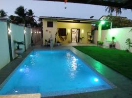casa praia de guajiru，位于特赖里的带泳池的酒店