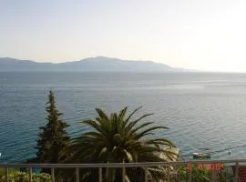 Studio apartment in Brist with Seaview, Balcony, Air condition, WIFI (4333-1)