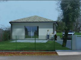 maison proche Bassin d'arcachon et Bordeaux，位于米奥的酒店