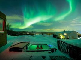 Aurora Borealis Observatory，位于Silsand的度假村