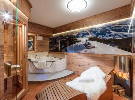 TraumChalet mit Sauna in Kirchberg im Skigebiet Kitzbühel，位于蒂罗尔-基希贝格的酒店