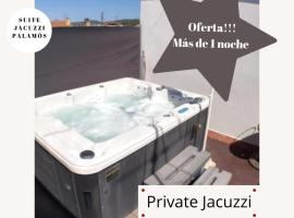 Nueva suite jacuzzi relax beach & mountain，位于帕拉莫斯的住宿加早餐旅馆