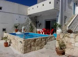 45m2 apartment on the ground floor with terrace and private pool on the terrace