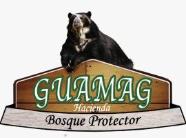 Bosque Protector Hacienda Guamag，位于巴尼奥斯的山林小屋