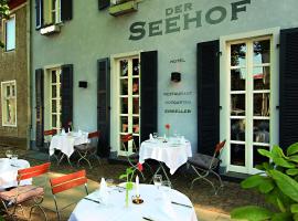 Der Seehof Rheinsberg，位于赖因斯贝格的酒店