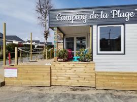 Camping de la Plage - Damgan，位于当冈的酒店