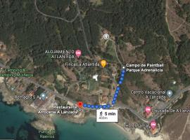 Villa Vazquez Sanxenxo La Lanzada，位于Balea的酒店