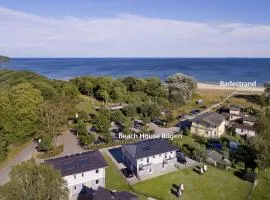 strandnah, Balkon, Meerblick, Sauna, gratis Nutzung vom AHOI Erlebnisbad und Sauna in Sellin - Beach House Schotstek