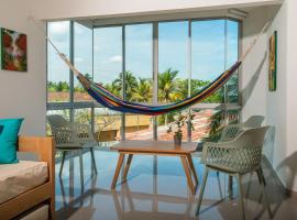 Magico Apartamento Frente al Mar 2 Habitaciones B22B，位于Coveñitas的酒店