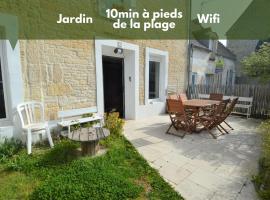 Maison de charme bord de mer - Avec jardin et wifi，位于滨海吕克的酒店