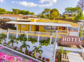 Hotel y Restaurante Santa Maria，位于Ahuachapán的酒店
