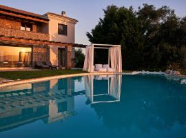 The Editor's Villa - Member of Spiritual Living Corfu，位于Virós的酒店