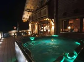 Nouveau Chalet M.META 12 pers sauna,jacuzzi,billard