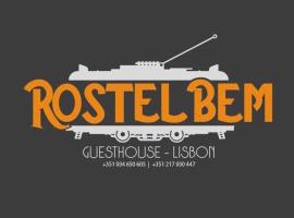Rostelbem Guesthouse Lisbon，位于里斯本的青旅