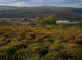 萨勒恩斯阿尔卑斯山酒店，位于 HögfjälletJärven附近的酒店