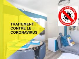 Zen Studio Les Thermes - Challes Centre - Parking，位于沙勒莱索的酒店