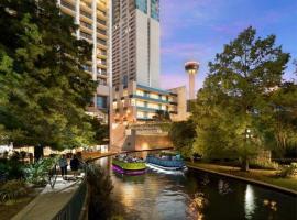 Grand Hyatt San Antonio River Walk，位于圣安东尼奥美洲之塔附近的酒店