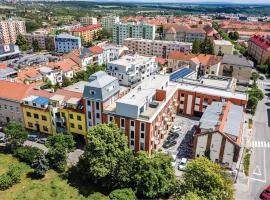 Kellerův mlýn - Apartmán s vlastní garáží, Znojmo centrum，位于兹诺伊莫的公寓