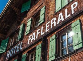 Hotel Fafleralp，位于布拉滕的酒店