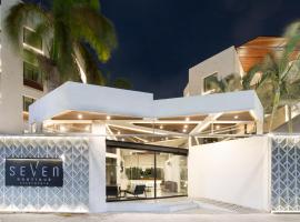 Seven Boutique Apartments Cancún，位于坎昆的酒店