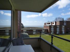 Haus Uthlande Uthlande Whg 11 Strandgl&uuml;ck，位于威克奥夫弗尔的带泳池的酒店