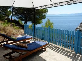 A small stone house by the sea, in a wineyard，位于Nerežišća的酒店