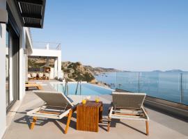 Rozites Luxury Beachfront Villa，位于Kerames的别墅