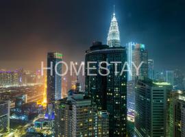 Vortex KLCC Suites by Homestay，位于吉隆坡吉隆坡市中心的酒店