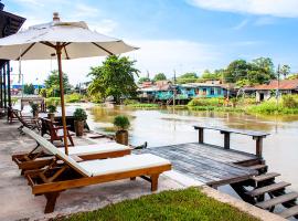 The Bank River House Ayutthaya，位于Ban Yai (1)的度假村