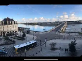 Les Mansardes du centre ville ,vue Loire