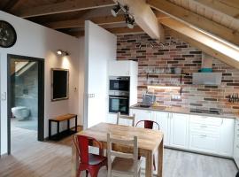 Apartmány Okrouhlá，位于新博尔的酒店