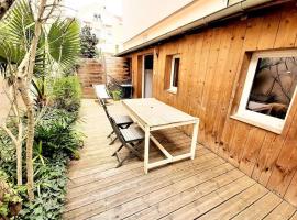 6 personnes, 2 studios indépendants avec terrasse.，位于阿卡雄的Spa酒店