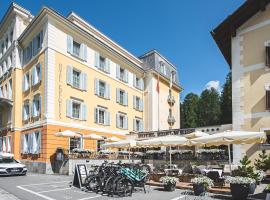 雪绒花瑞士品质酒店，位于锡尔斯玛丽亚弗茨谢拉斯缆车附近的酒店