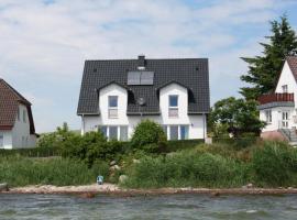 F-1037 Ferienhaus Neuendorf Haus Terrasse, Gartennutzung, Meerblick，位于劳特尔巴赫的酒店