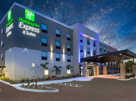 Holiday Inn Express & Suites - Ft Myers Beach-Sanibel Gateway, an IHG Hotel，位于迈尔斯堡海滩祖默斯游乐场附近的酒店
