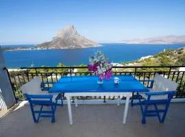 Eirinis house with amazing view in Masouri Kalymnos