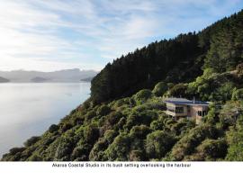 Akaroa Coastal Studio，位于阿卡罗阿的旅馆