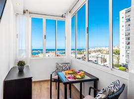 Rosamar 313 Luxury vista al mar wifi，位于洛斯克里斯蒂亚诺斯的酒店