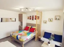 Suite Athéna - Melun gare RER - Studio avec Balcon et parking