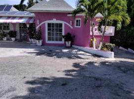 Shirley's pink Hibiscus ironshore，位于Priory的酒店