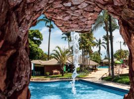 Caldas Park & Hotel XPTO Turismo，位于卡达斯诺瓦斯Nossa Senhora of Salette Sanctuary附近的酒店