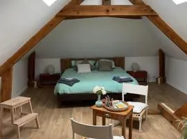 Chambre ambiance campagne chic