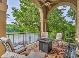 Private Dock + Water Views: Hot Springs Abode!