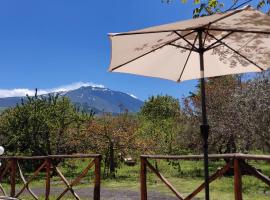 Mount Etna Chalet，位于Maletto的木屋